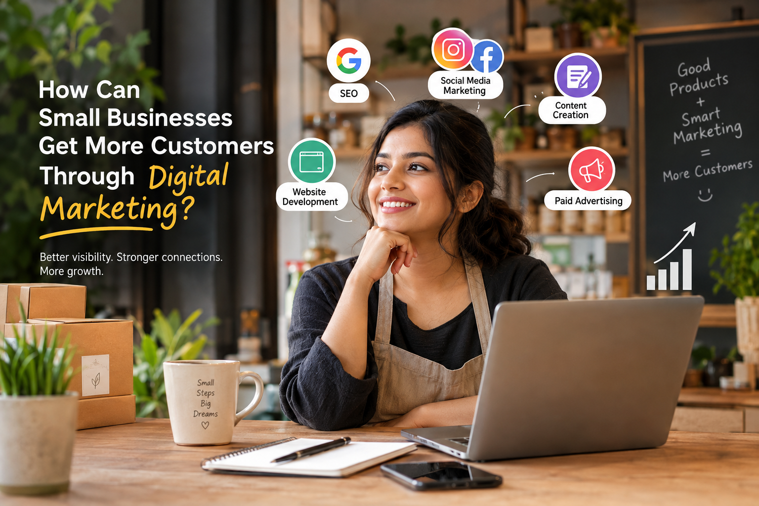 How Can Small Businesses Get More Customers Through Digital Marketing?